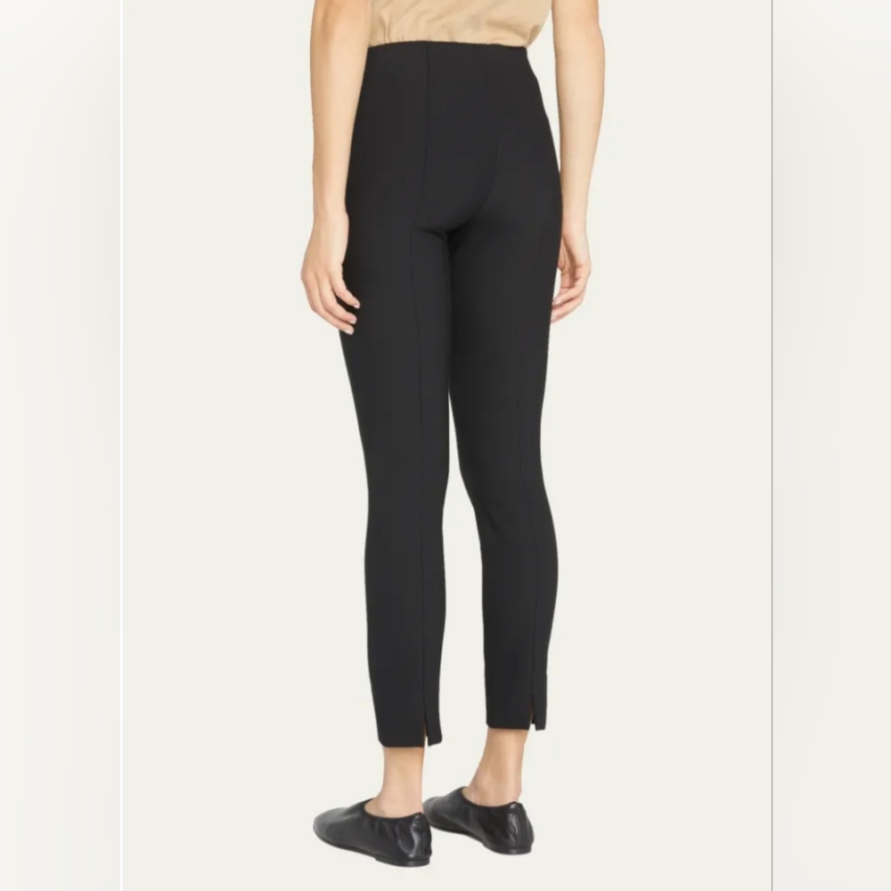 Vince Stitch-Front Seam Leggings Color Black Size L/G - Picture 8 of 16